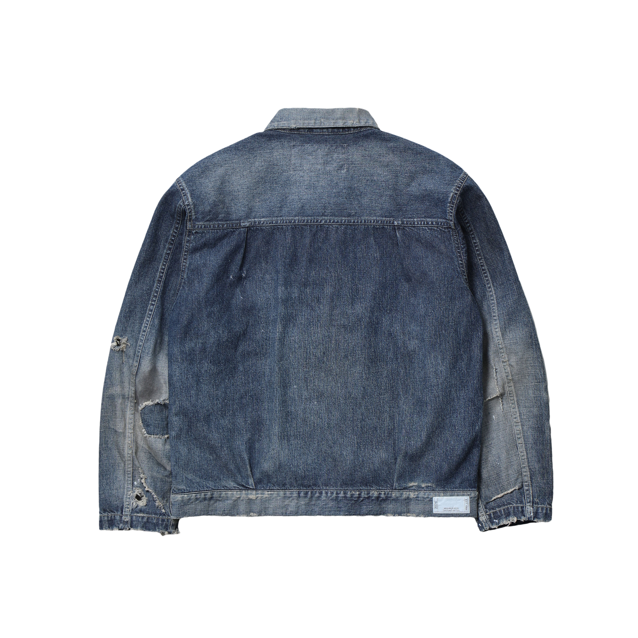 Image of SAVAGE LW DENIM ZIP JACKET
