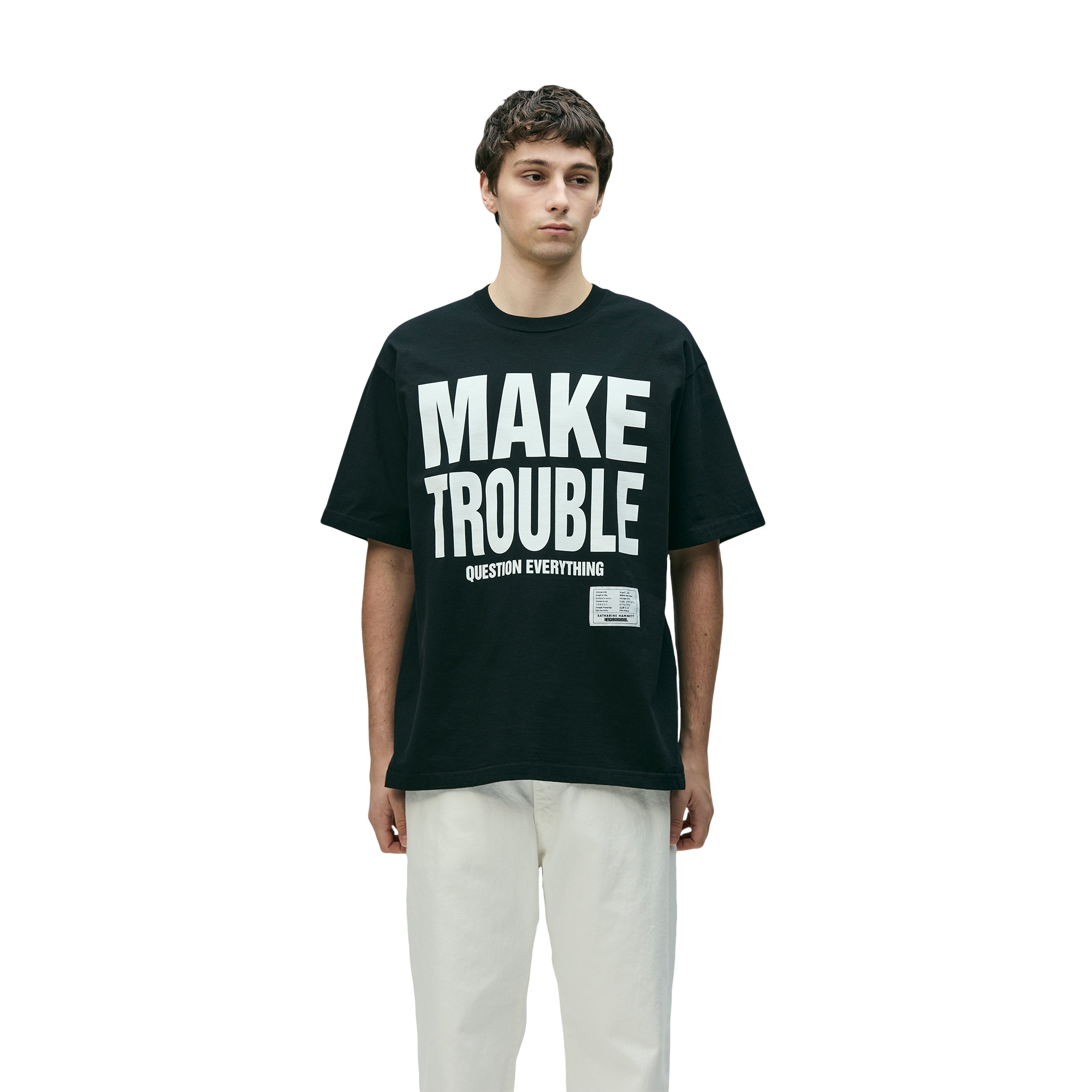 Image of NH X KATHARINE HAMNETT .  CREWNECK SS-2