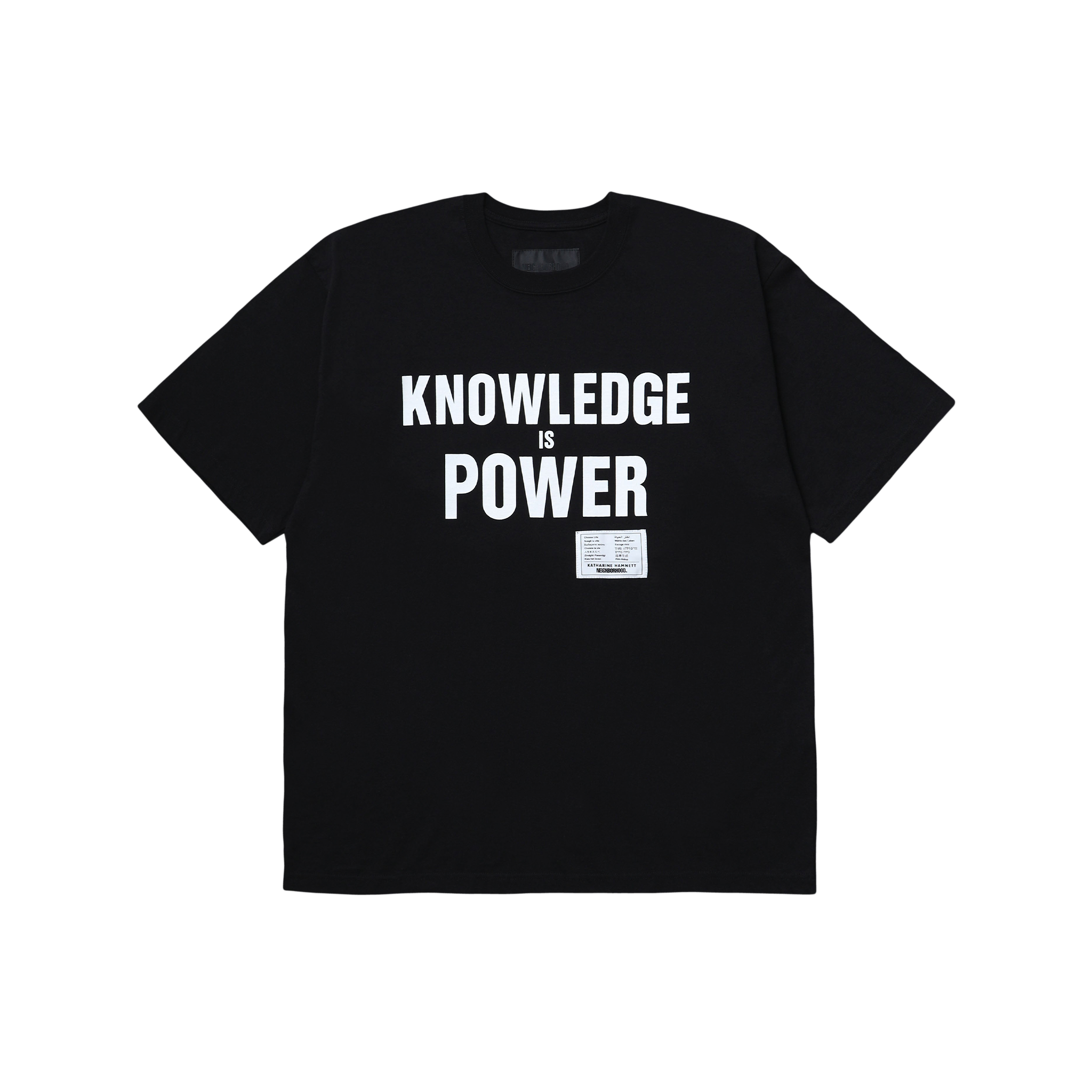 Image of NH X KATHARINE HAMNETT .  CREWNECK SS-4
