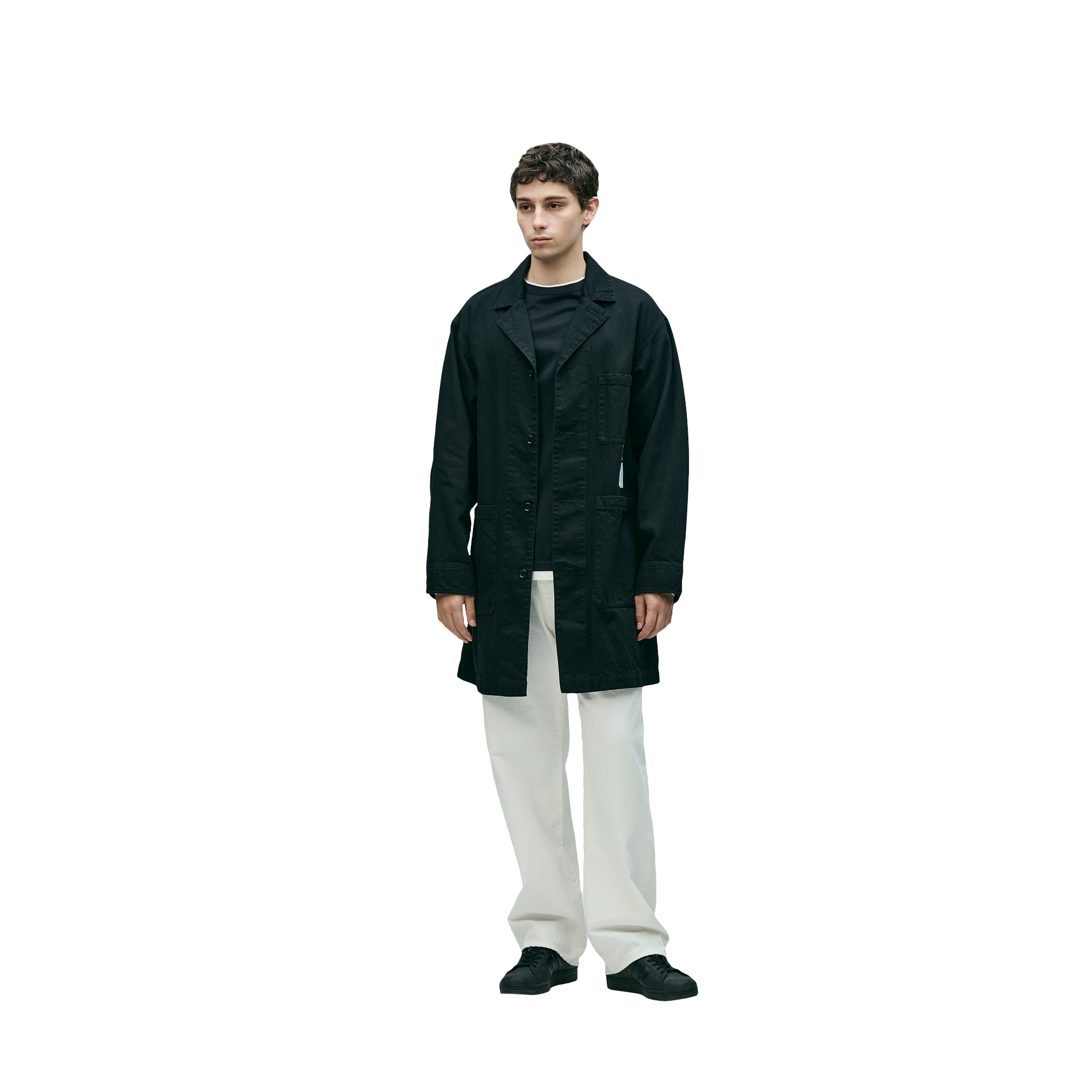 Image of NH X KATHARINE HAMNETT . BW . SHOP COAT