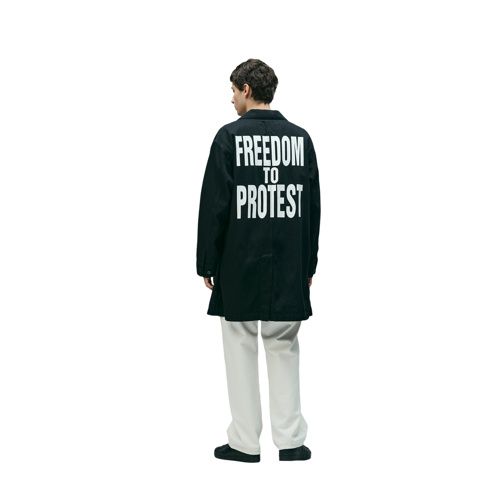 Image of NH X KATHARINE HAMNETT . BW . SHOP COAT