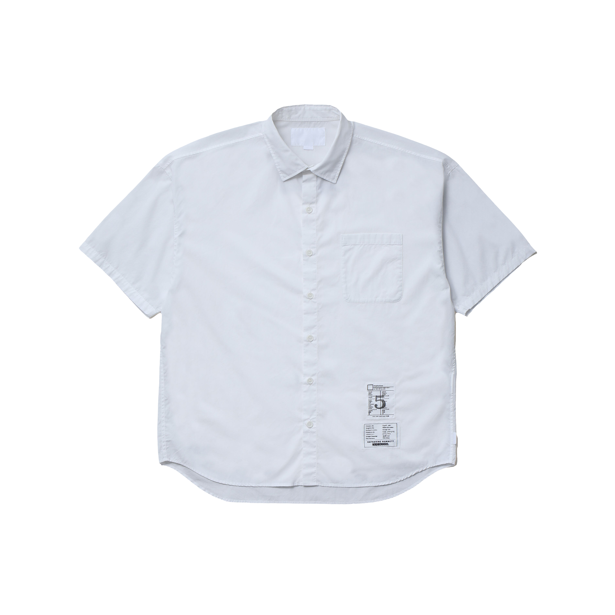 Image of NH X KATHARINE HAMNETT .  BW . OVER SHIRT SS
