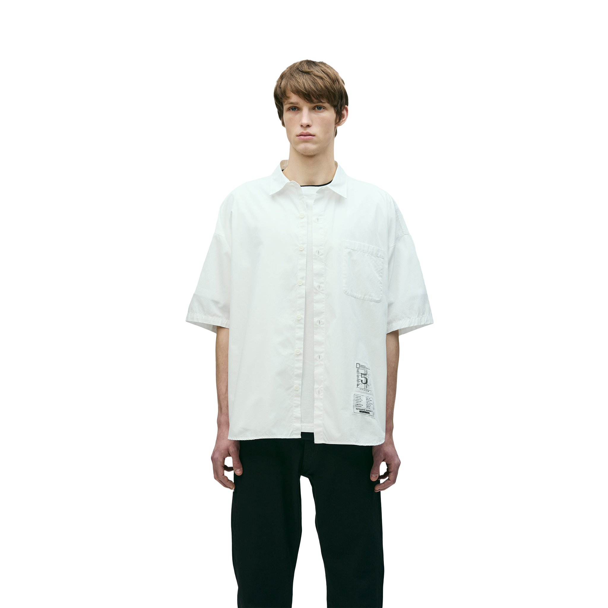 Image of NH X KATHARINE HAMNETT .  BW . OVER SHIRT SS