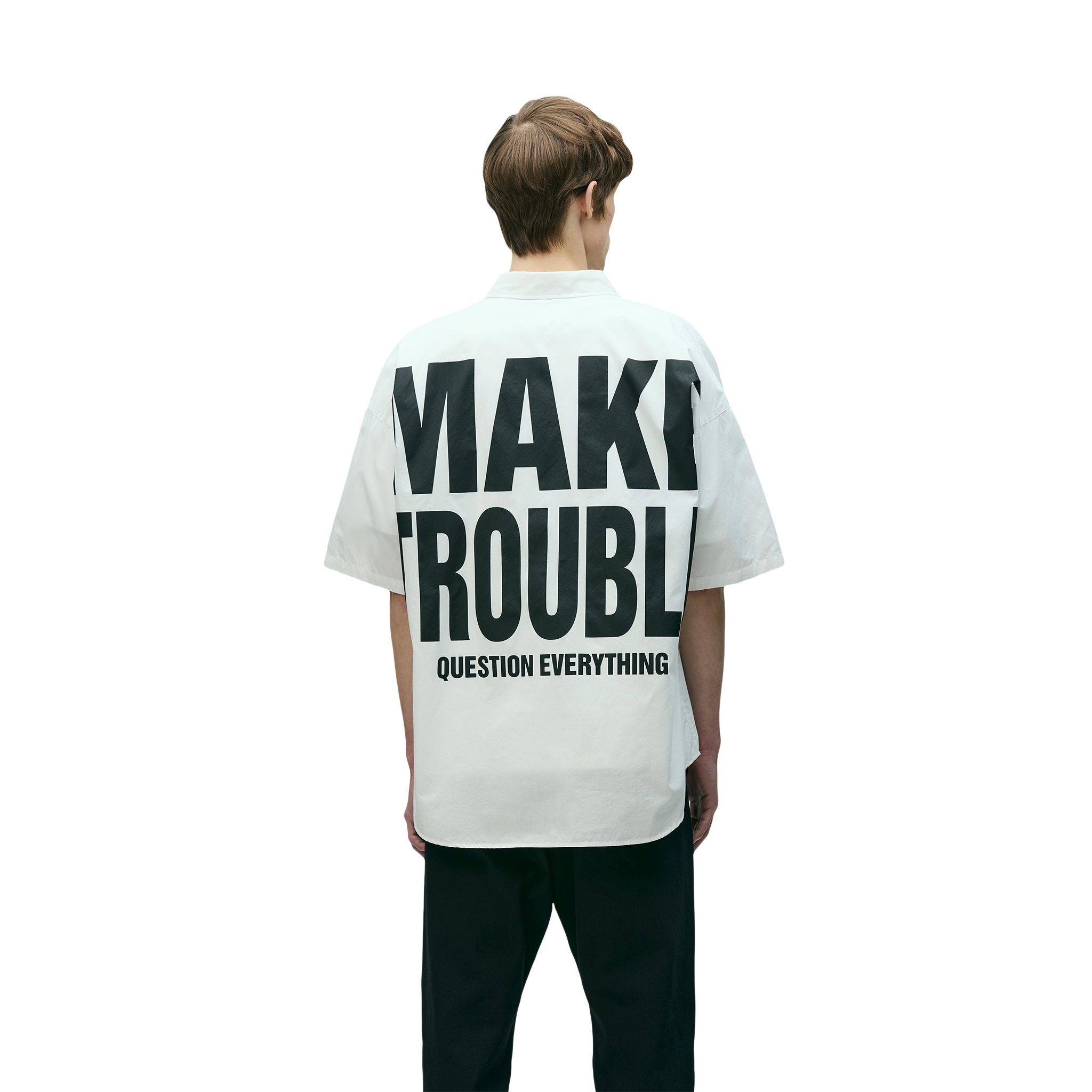Image of NH X KATHARINE HAMNETT .  BW . OVER SHIRT SS