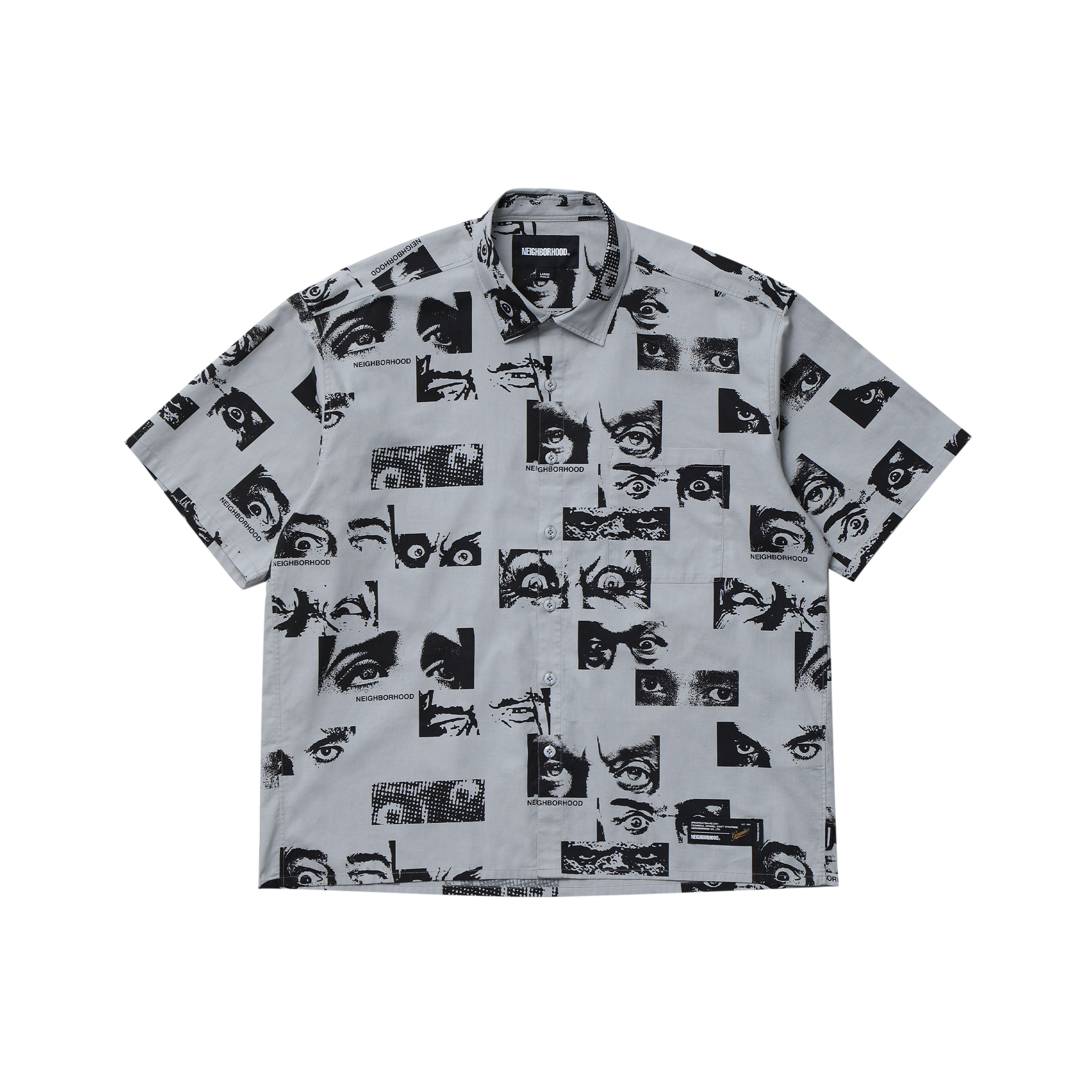 Image of EYES PATTERN SHIRT SS
