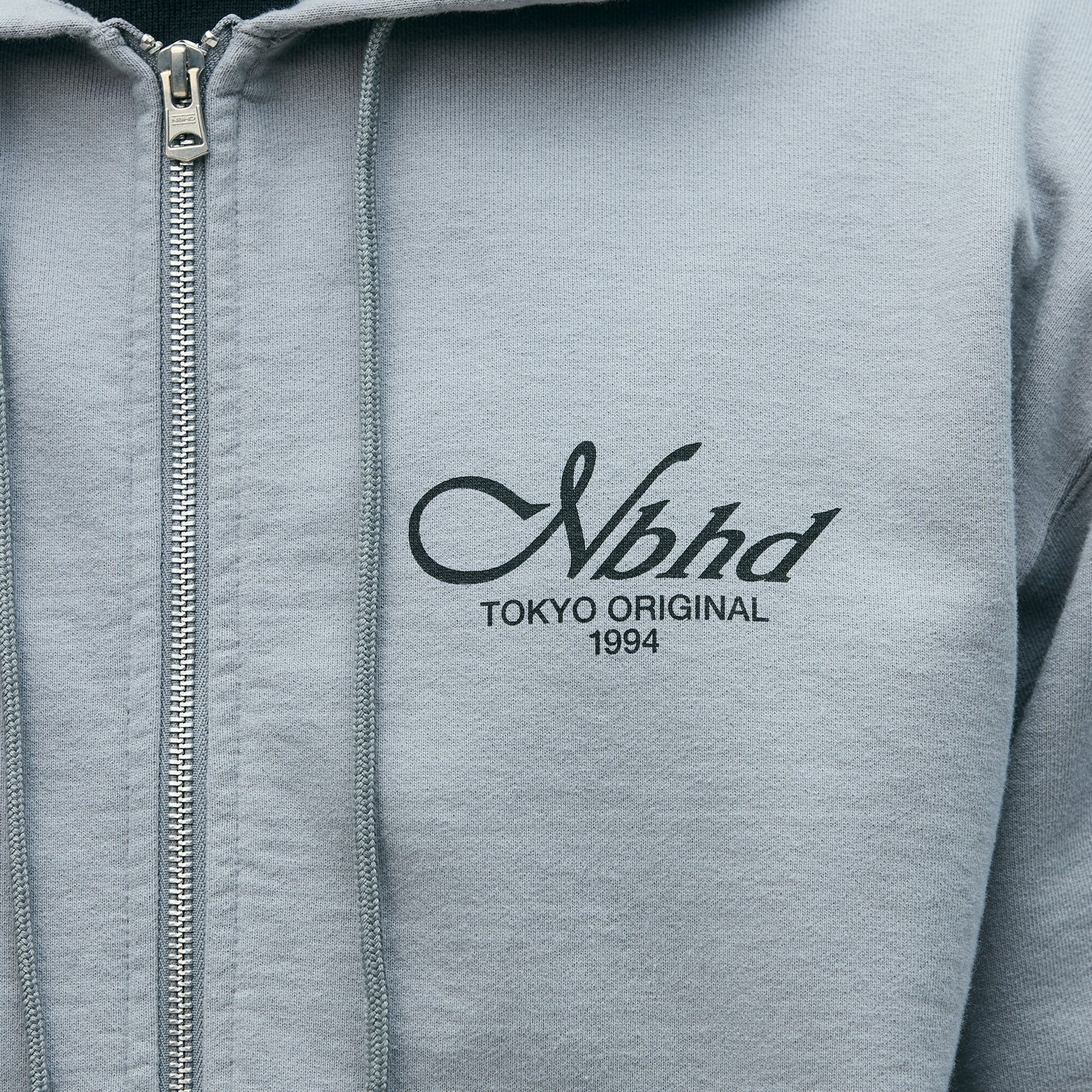 Image of STAPLE SWEAT ZIP HOODIE LS