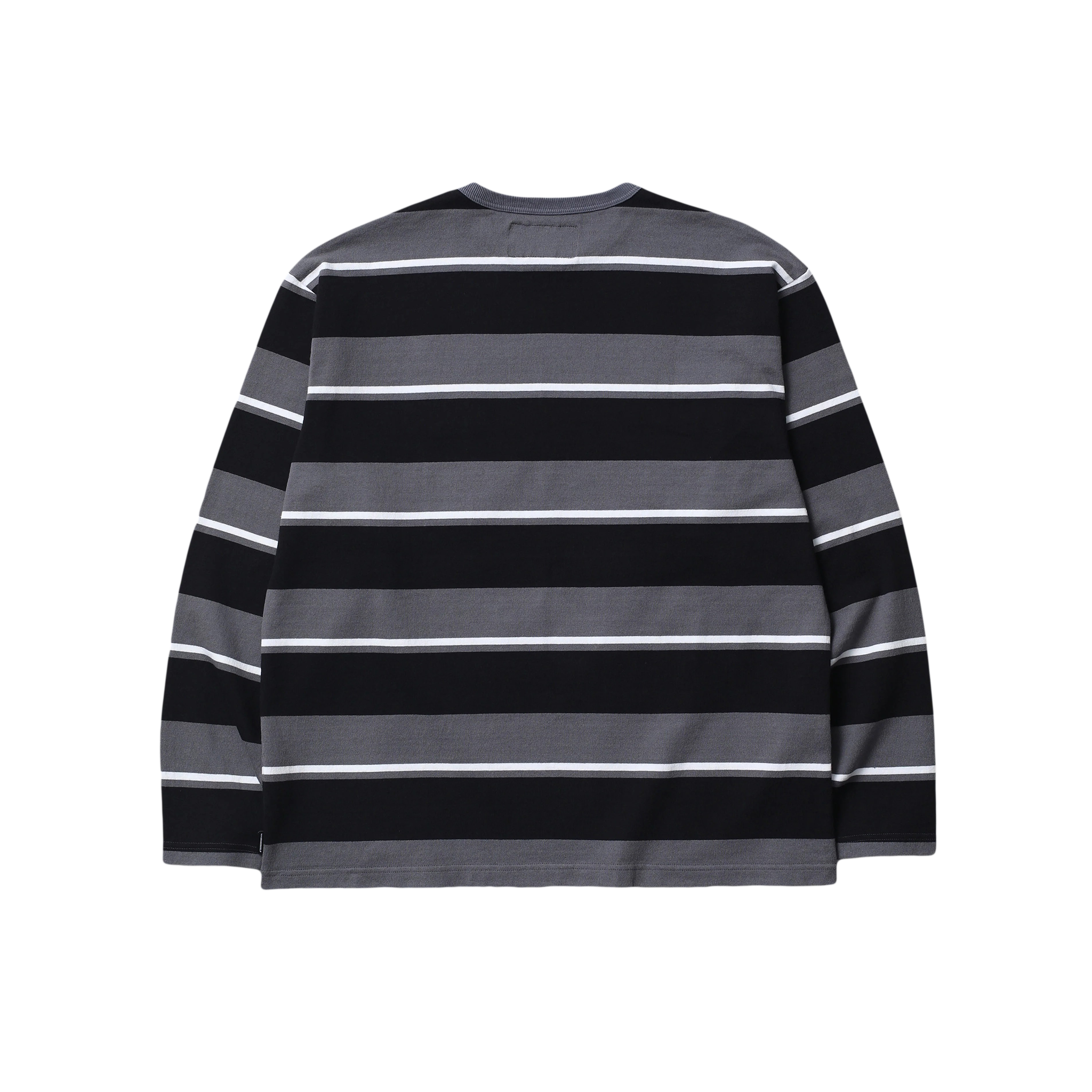 Image of BORDER CREW NECK LS