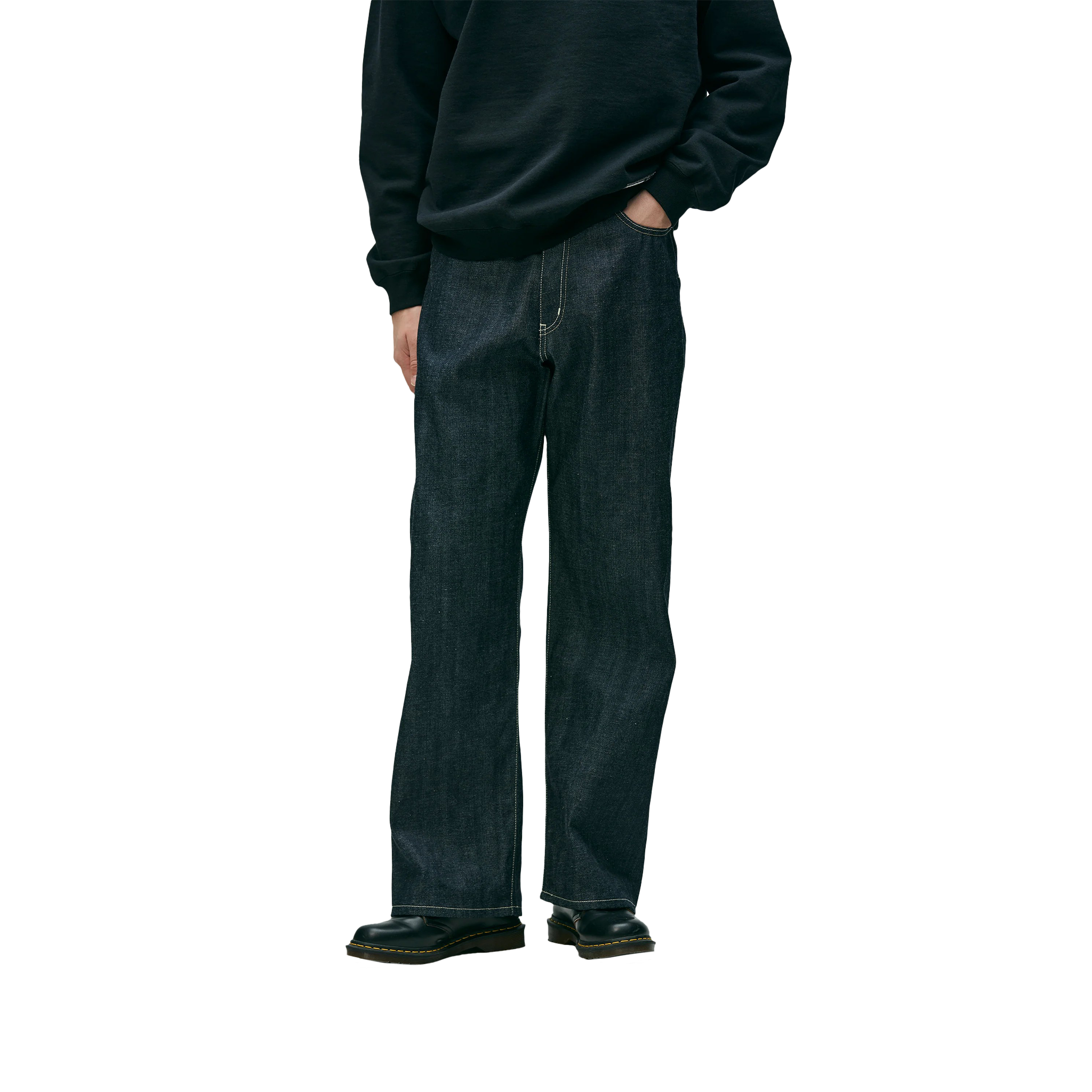 Image of RIGID DENIM DP WIDE PANTS