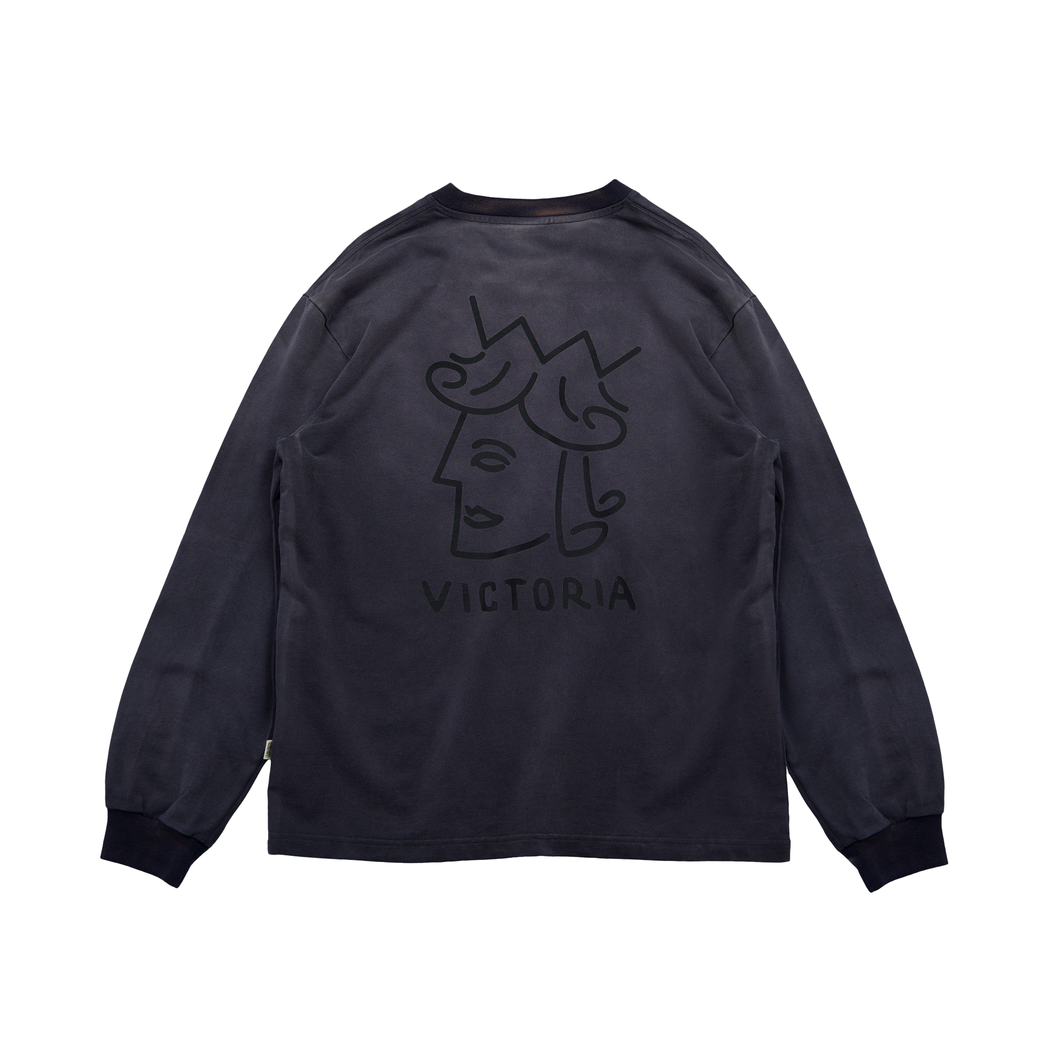 Image of SUNFADED QH L/S TEE