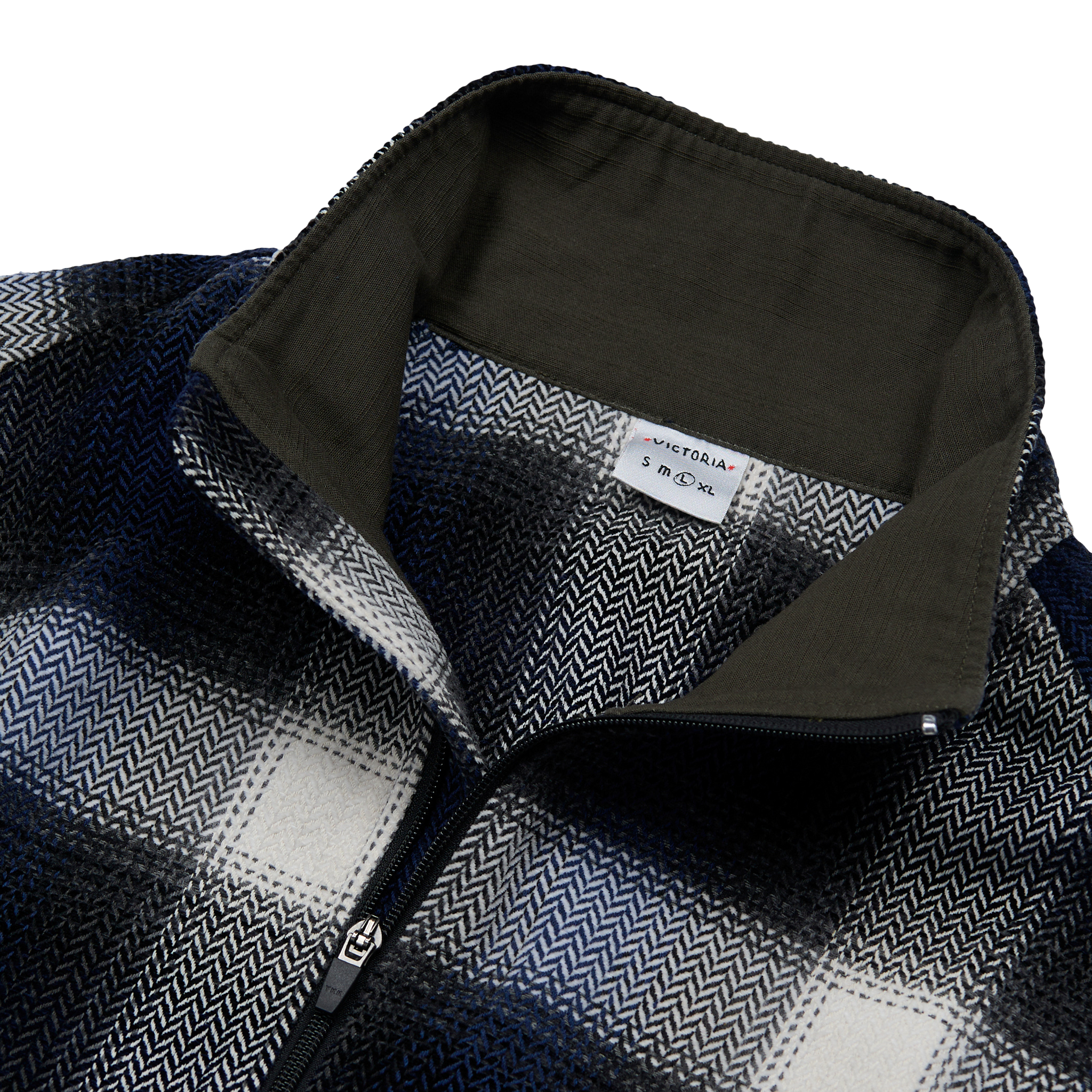 Image of PLAID ANORAK