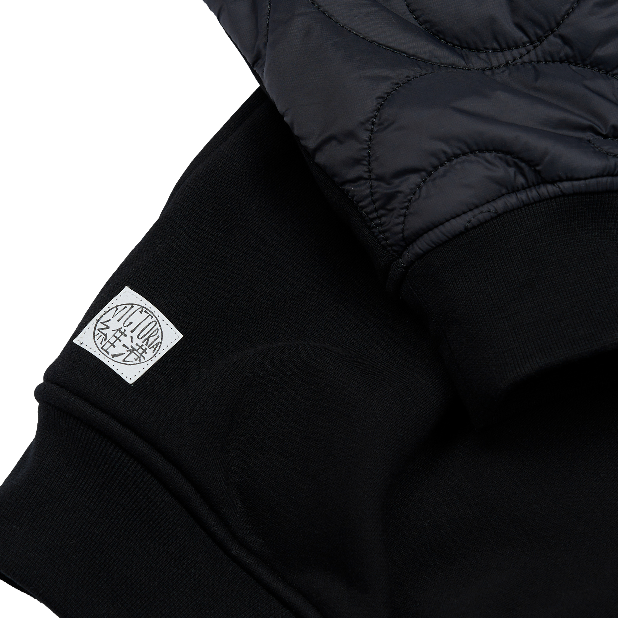 Image of YY QUILTED HALFZIP SWEATSHIRT