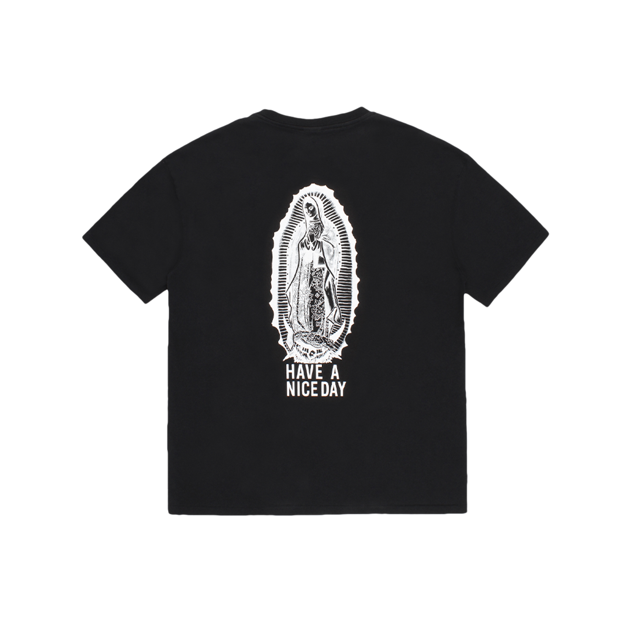 Image of WASHED HEAVY WEIGHT CREW NECK T-SHIRT ( TYPE-1 )
