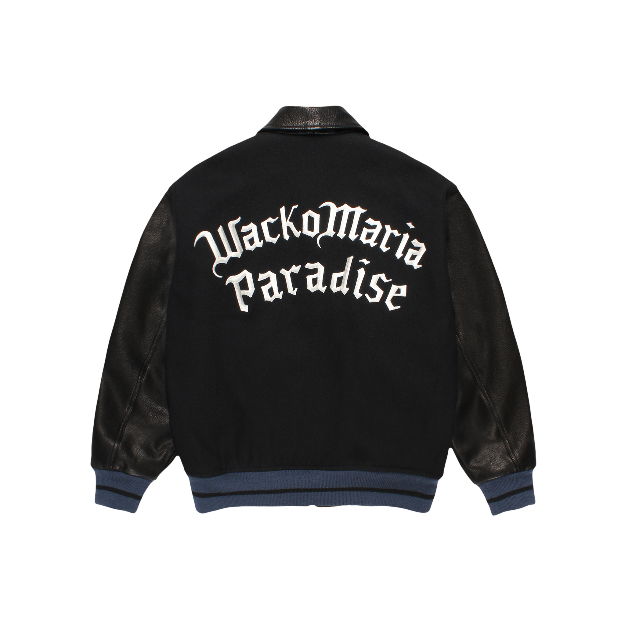 Image of LEATHER VARSITY JACKET ( TYPE-2 )