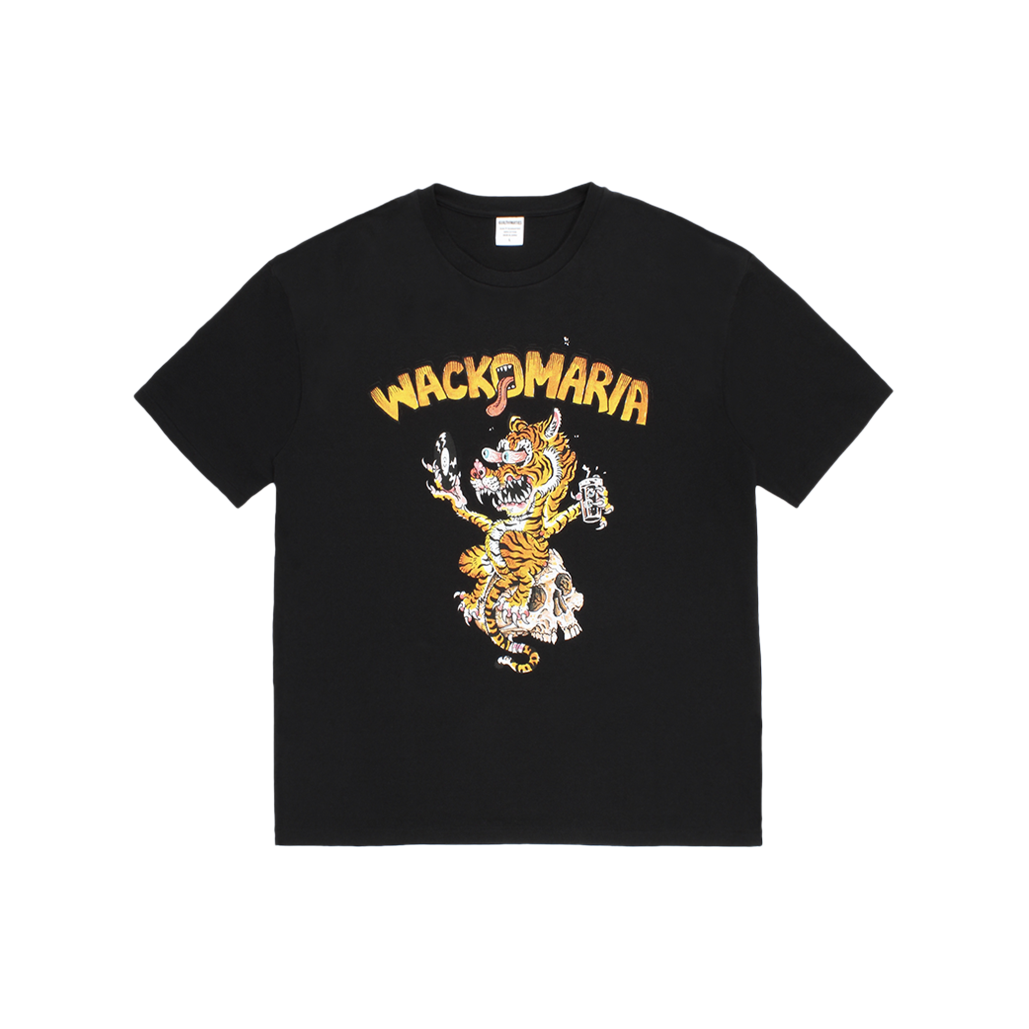 Image of TIM LEHI / WASHED HEAVY WEIGHT CREW NECK T-SHIRT