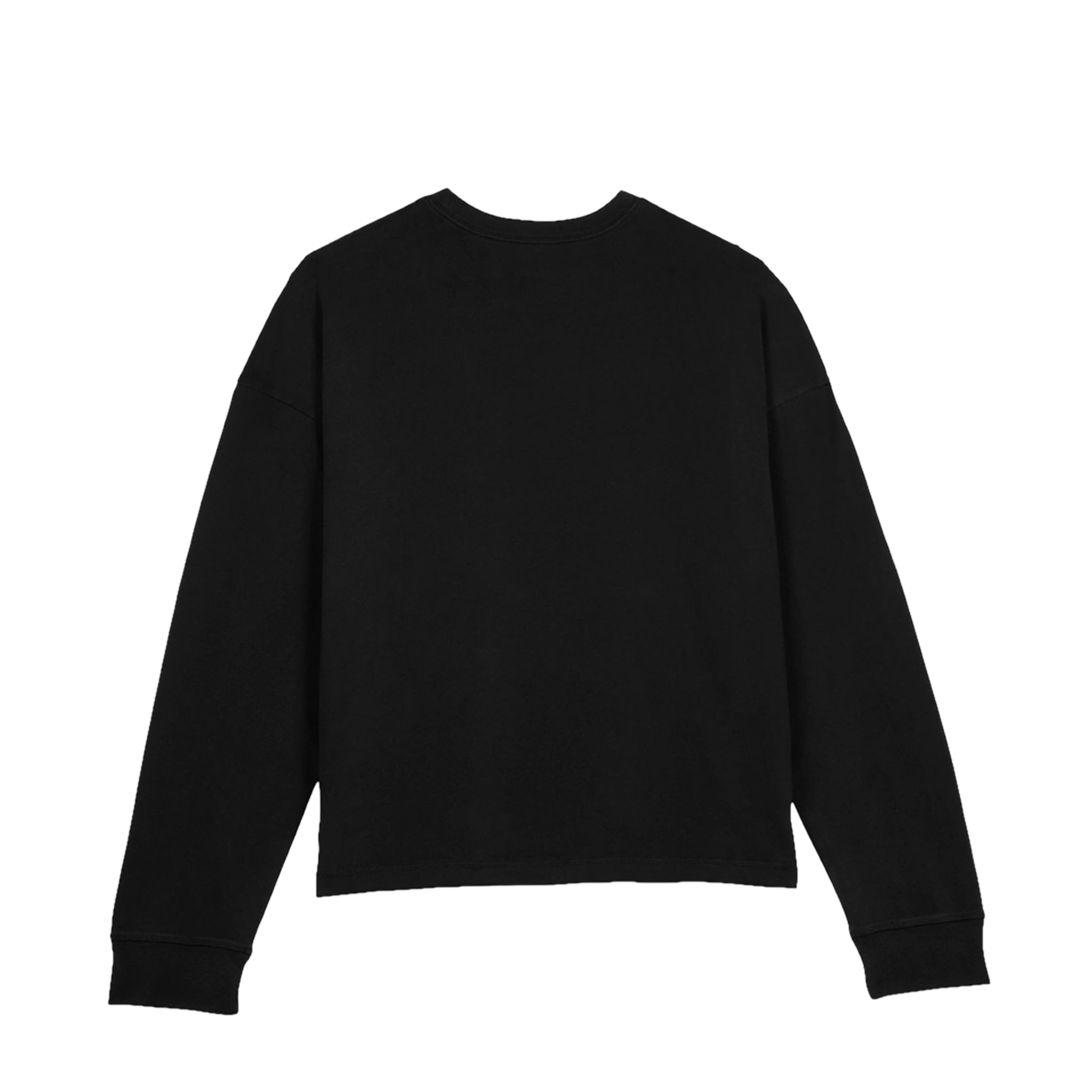 Image of M J NBHD BLK CAT LS TEE