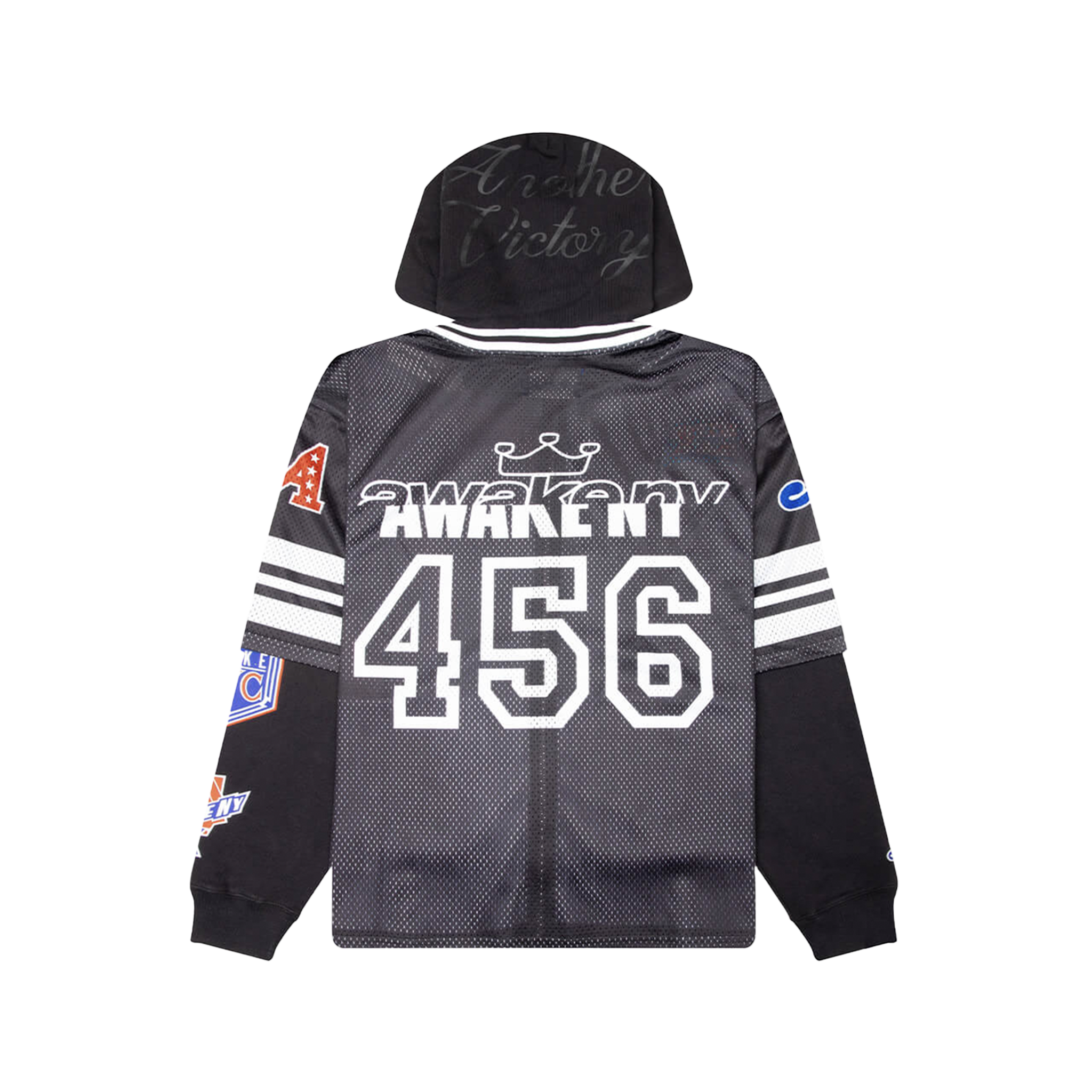 Image of HEADCRACK CHAMPS JERSEY ZIP HOOD
