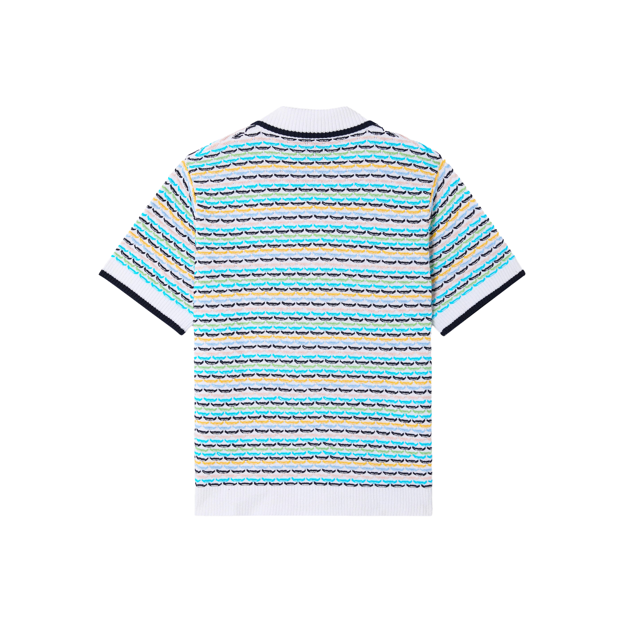 Image of TUCK STITCH SHORT SLEEVE SHIRT