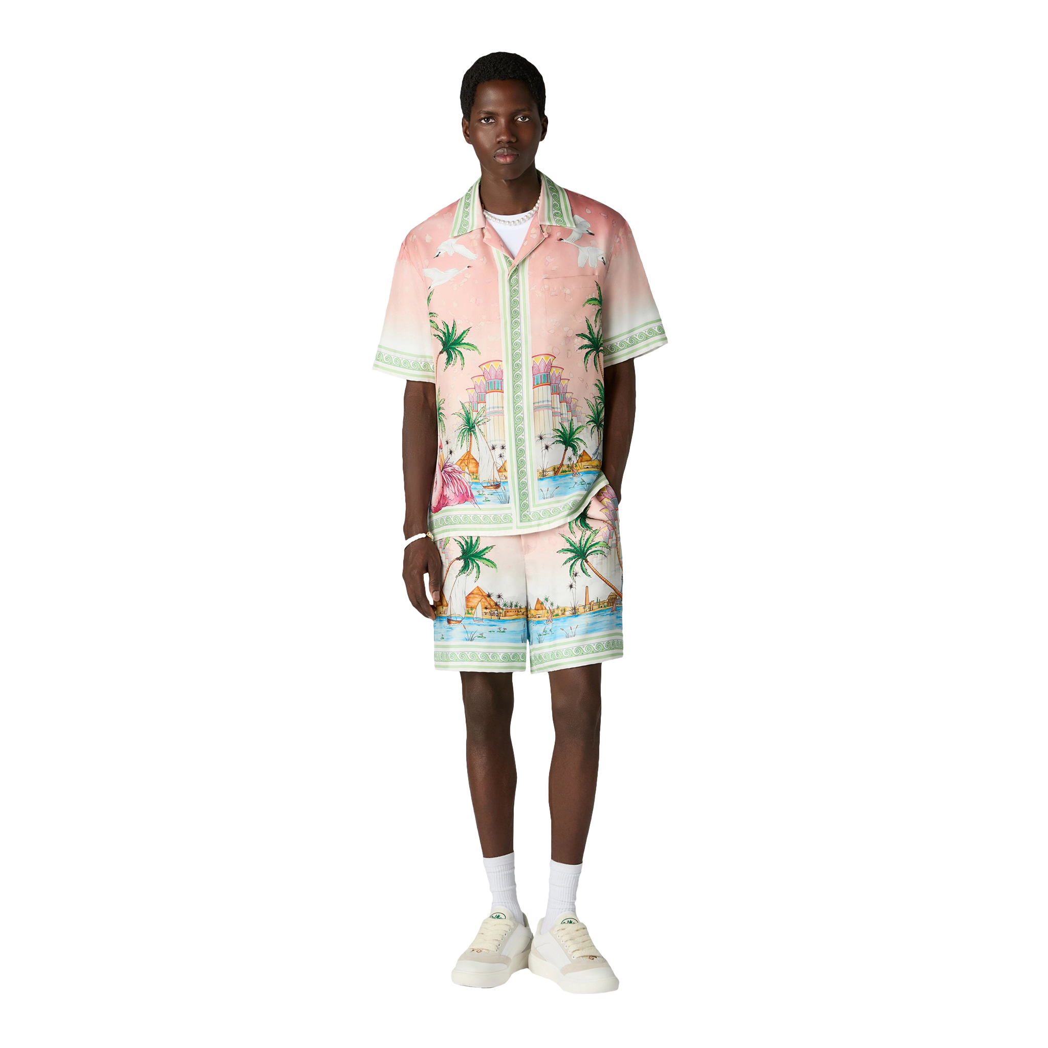 Image of ETHEREAL CUBAN COLLAR SS SHIRT