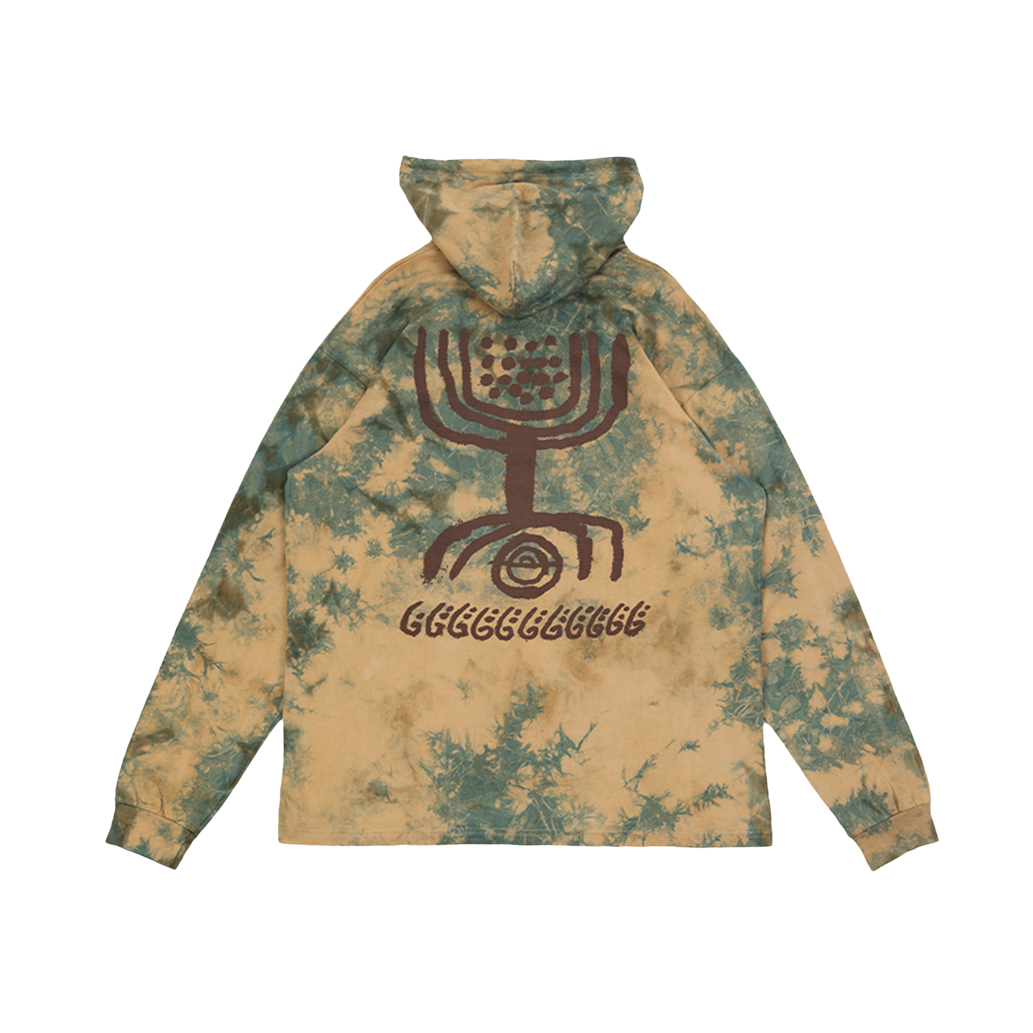 Image of TIE DYE HOODY L/S TEE 