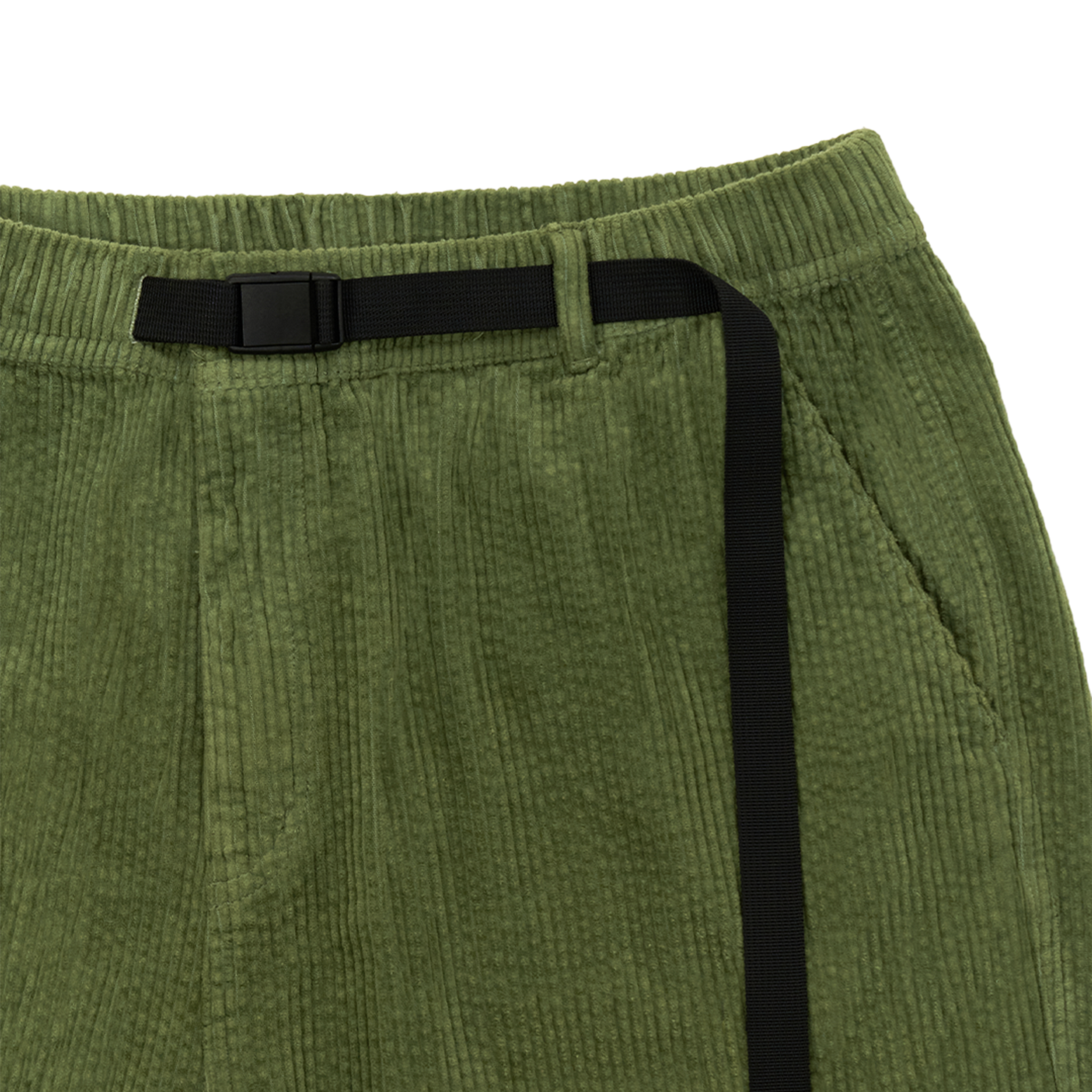 Image of CORDUROY BELTED SHORT